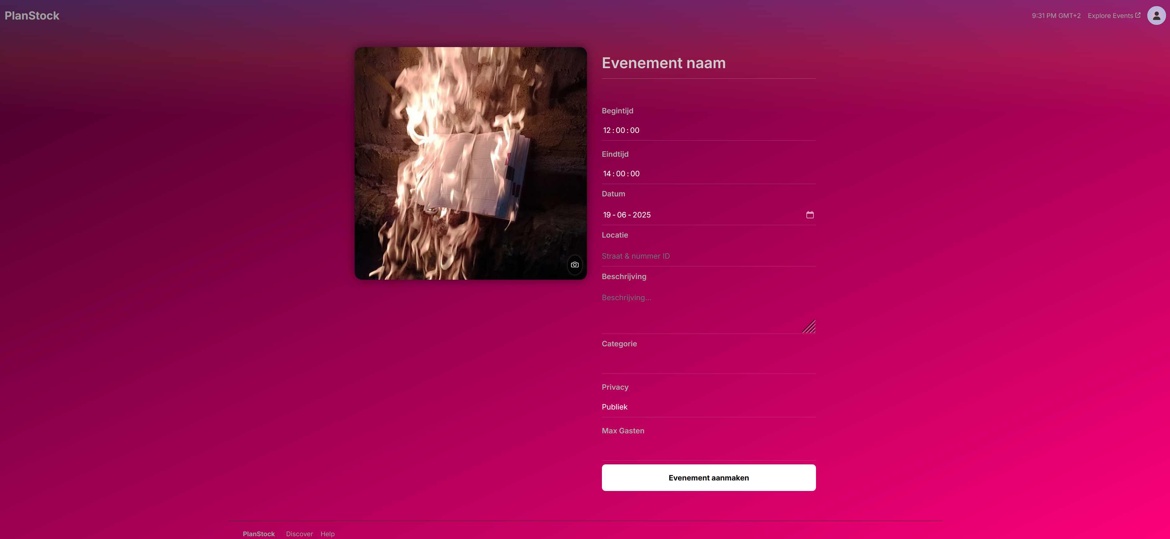 Planstock Screenshot