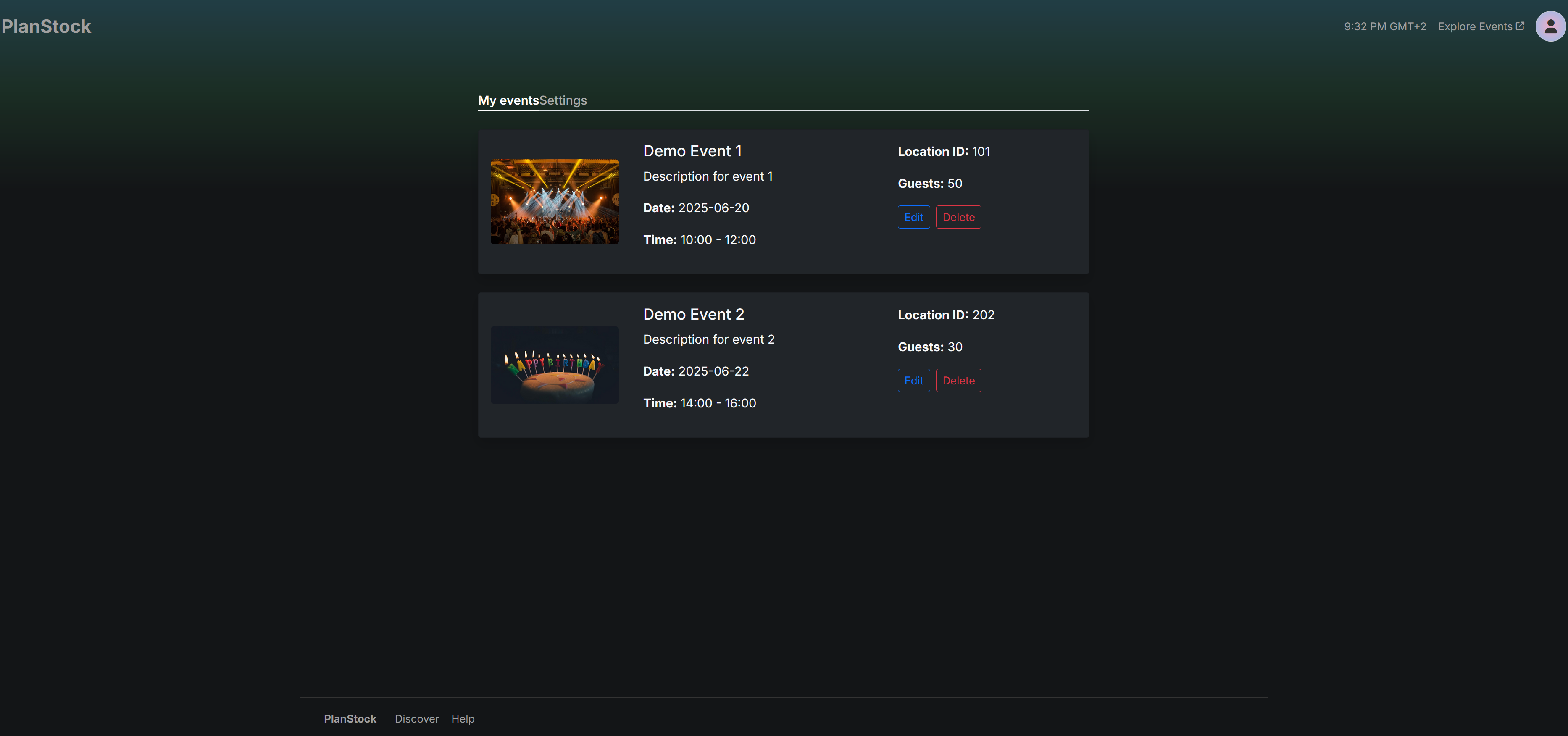 Planstock Screenshot