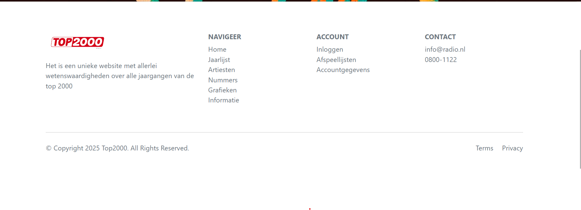 Top2000 Screenshot 2