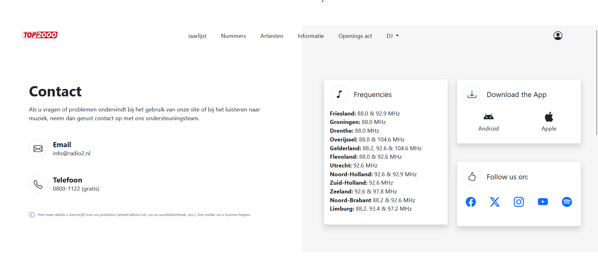 Top2000 Screenshot 3